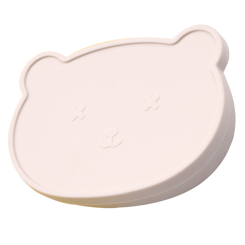 Leak-Proof Silicone Kids Bento Plate Set