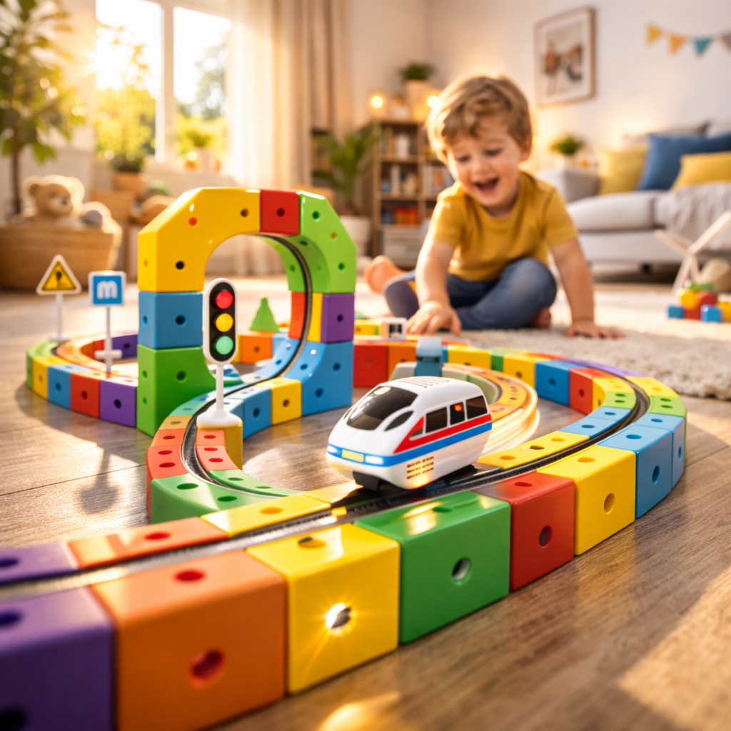 Anti-Gravity Train Track Set