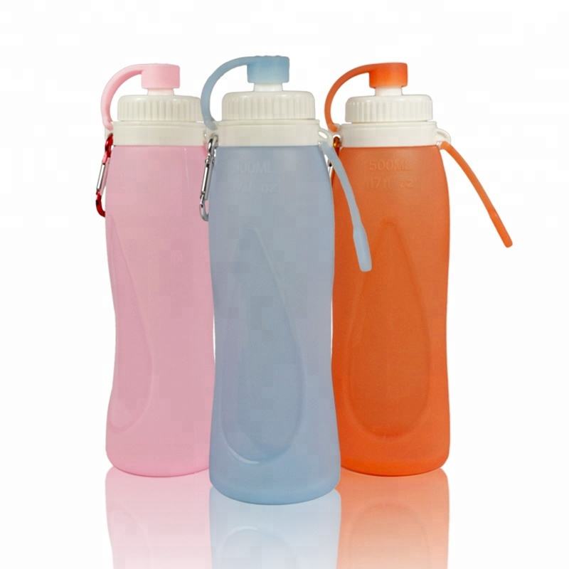 Collapsible Silicone Water Bottle – Leakproof, BPA-Free & Reusable